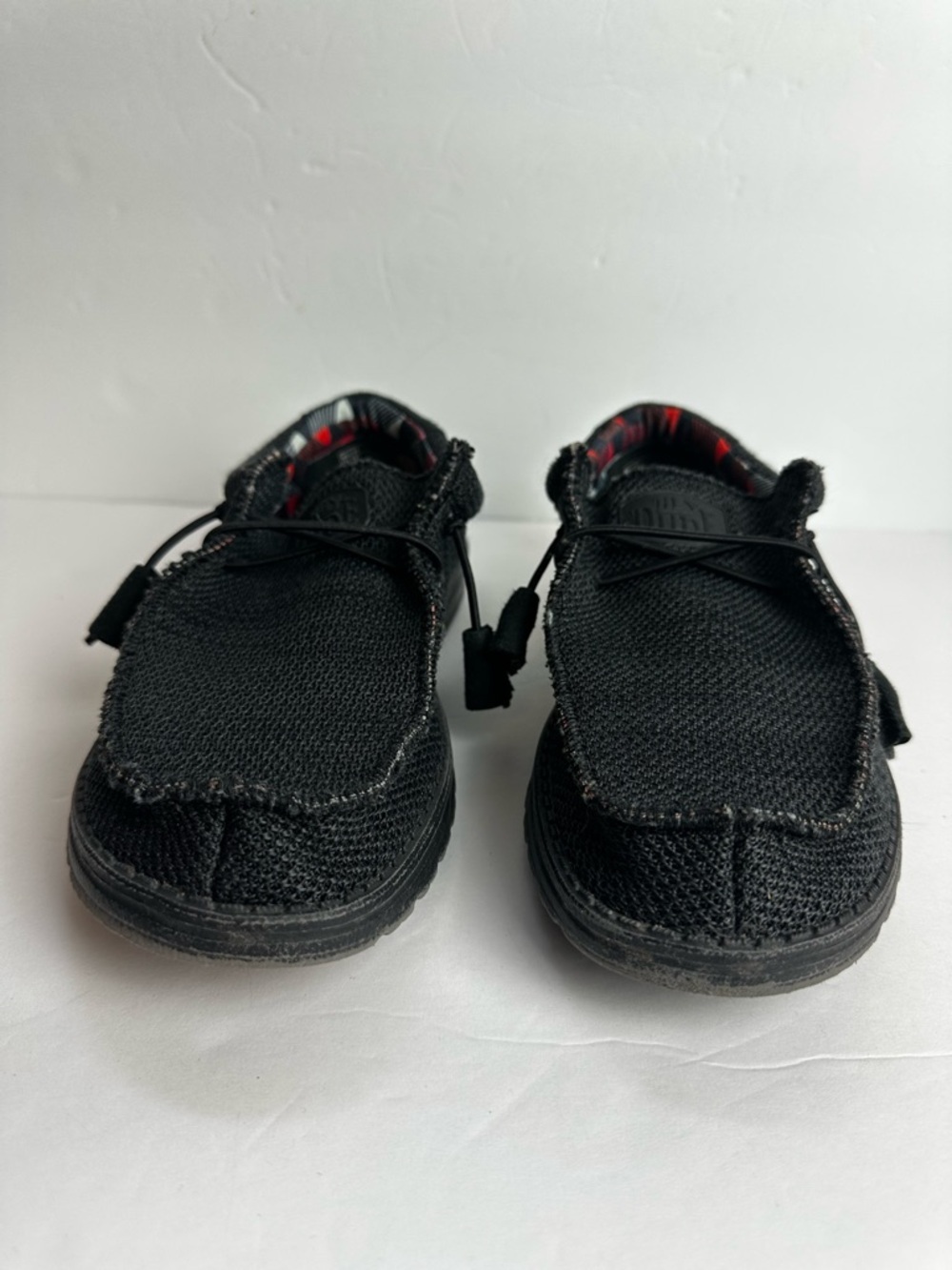 Hey Dude Wally Sox Loafer Unisex Women's 9 or Men's 7 EU 40 Shoes Jet Black - Picture 6 of 9
